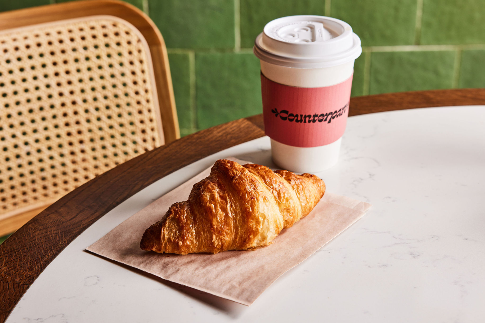 Breakfast pastries and to-go coffee from Counterpart at Asher Adams Hotel, Salt Lake City