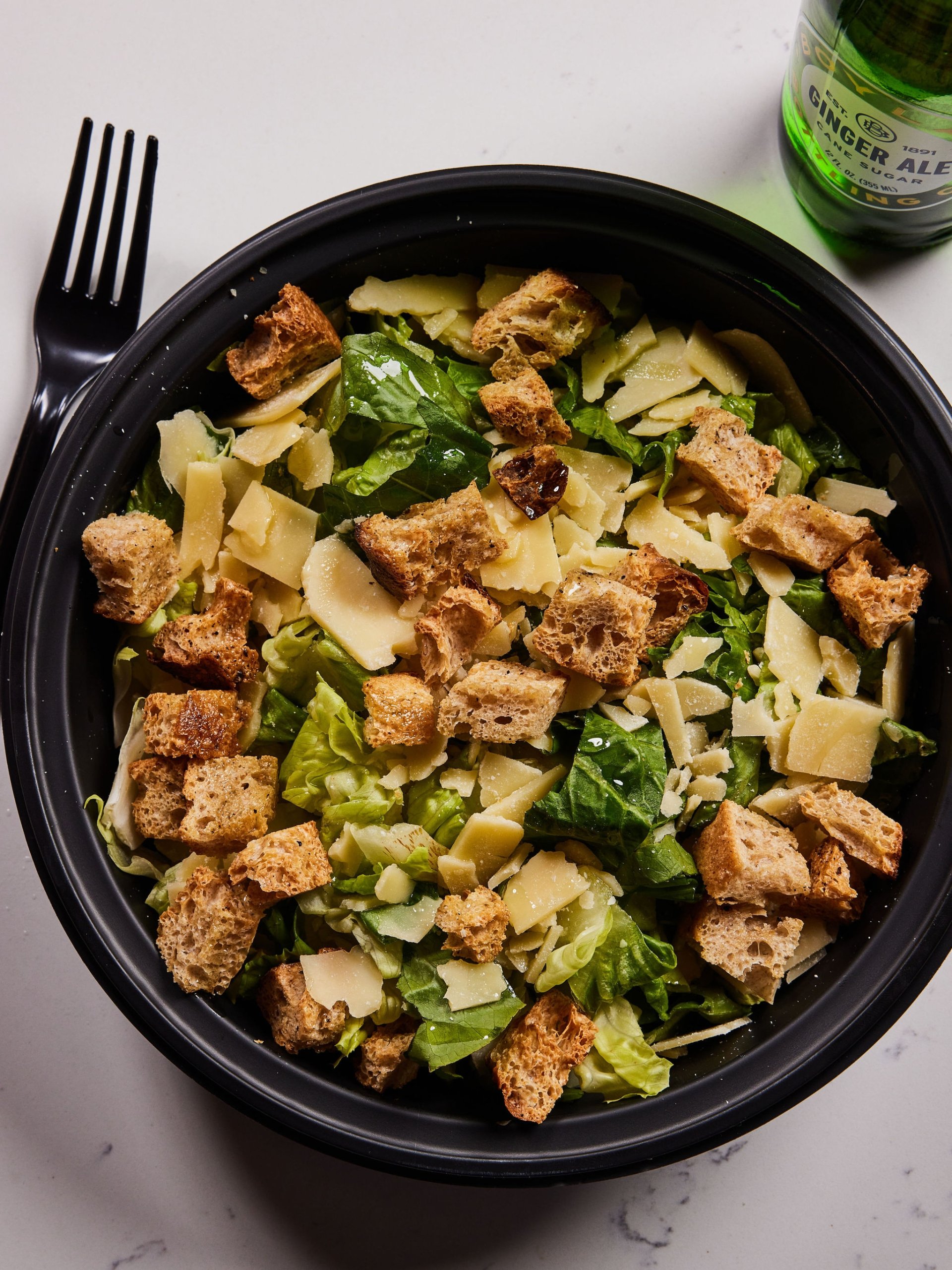 A caesar salad from Counterpart at Asher Adams Hotel, Salt Lake City