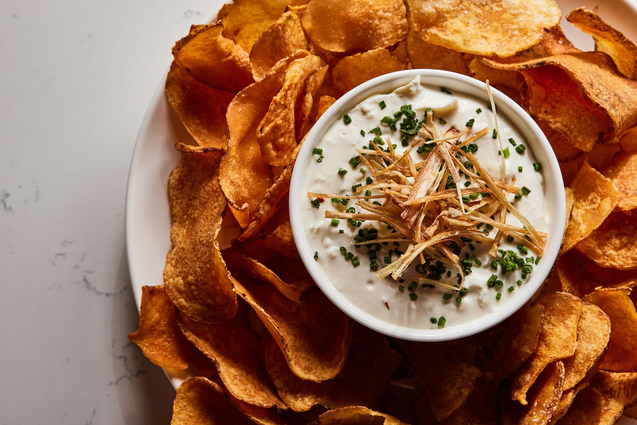 Chips and dip at The Bar at Asher Adams, Salt Lake City