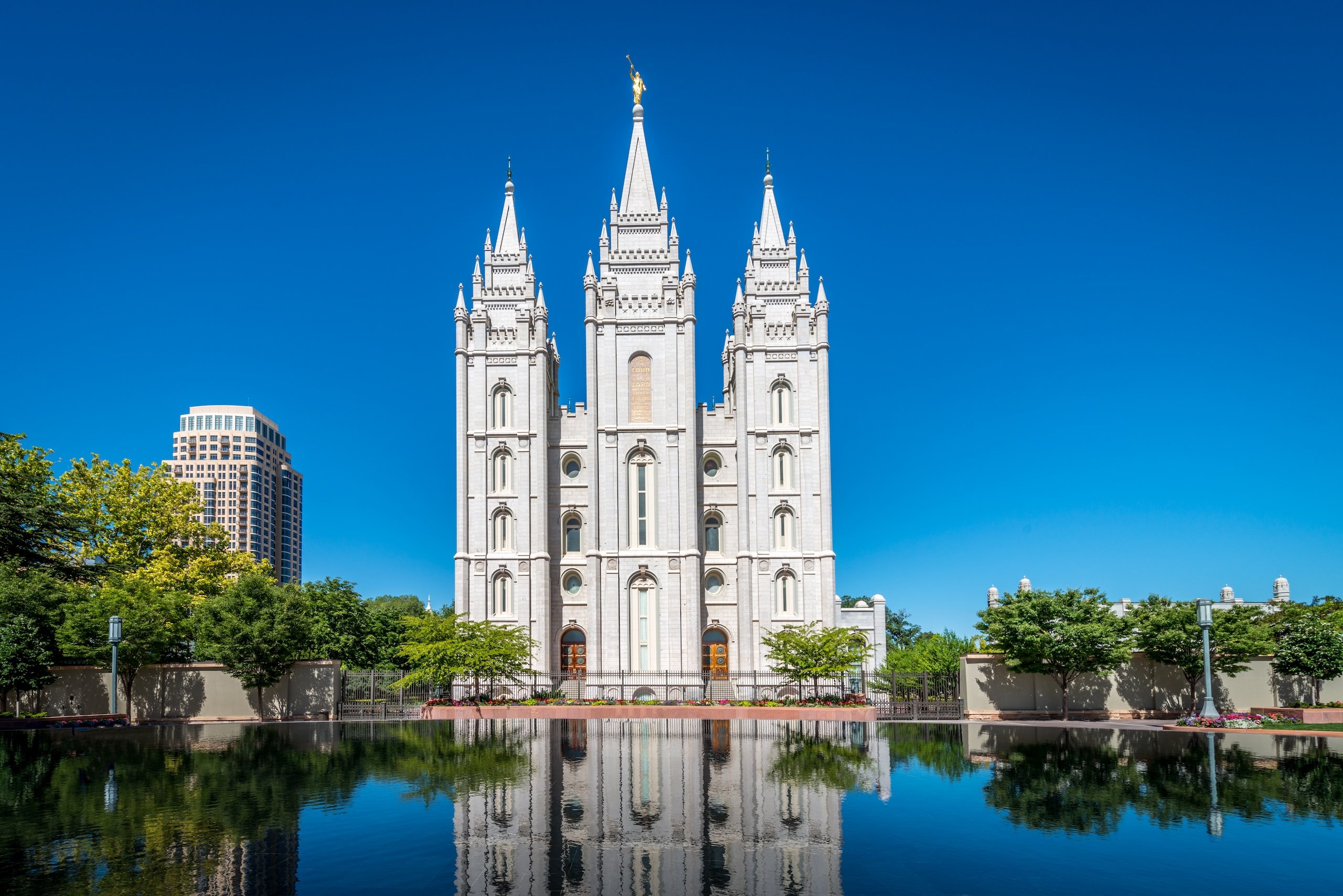 Temple Square in Salt Lake City, Utah